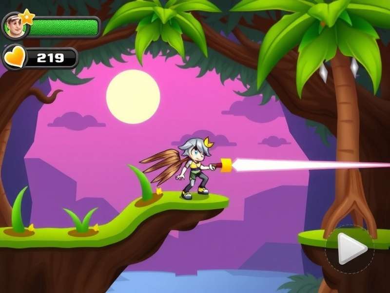 Jungle Anise Dash Master gameplay screenshot